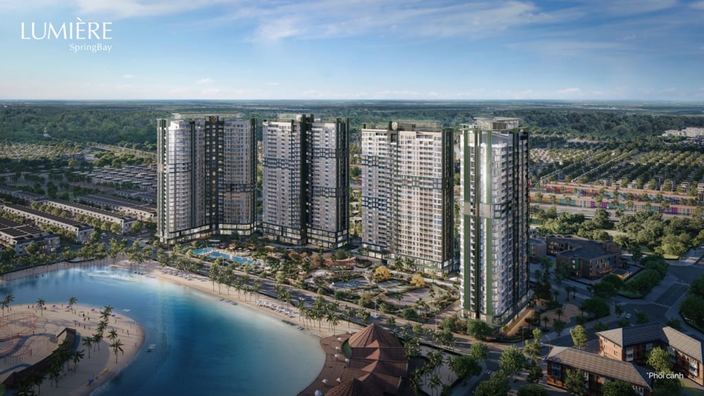 Lumiere Springbay được xây dựng vào quý II/2024